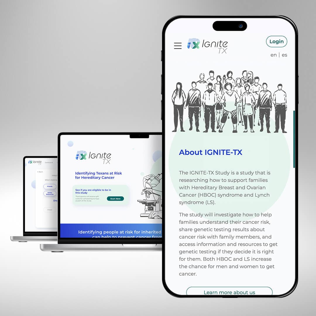 Ignite TX — Accessible, Simple Design